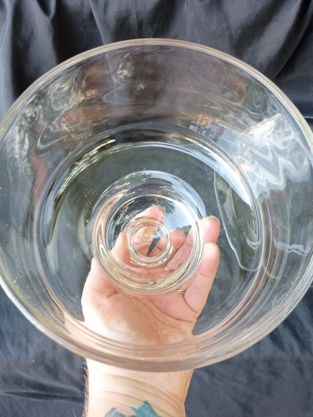 Holiday Time New 8” Clear Glass Covered Cheese Plate with Original Box